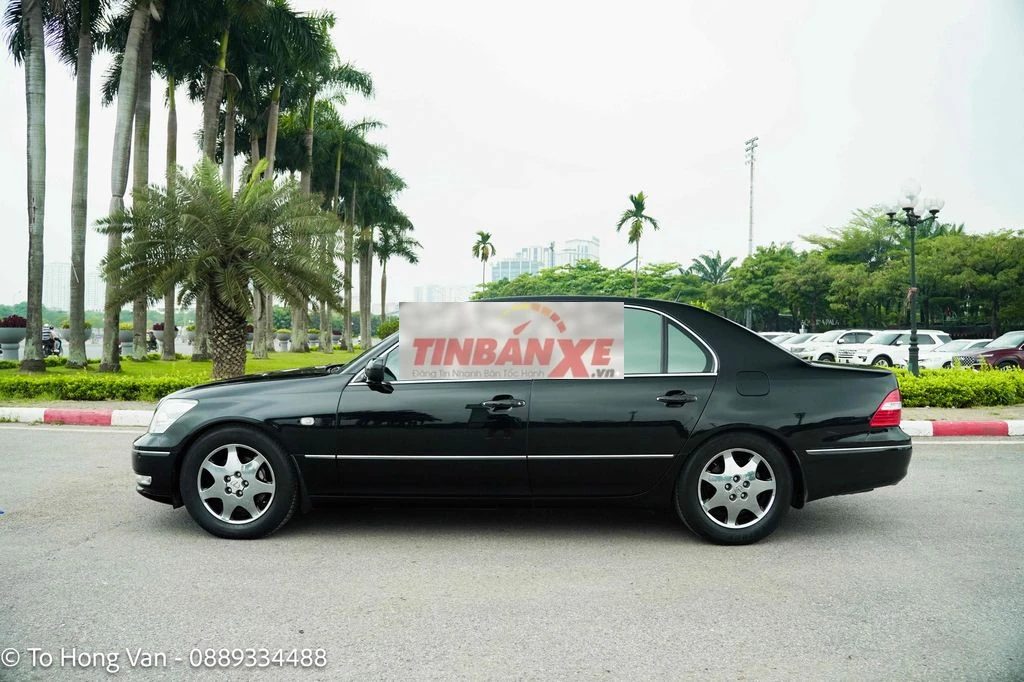 Lexus LS430 2003 120000 km Đen