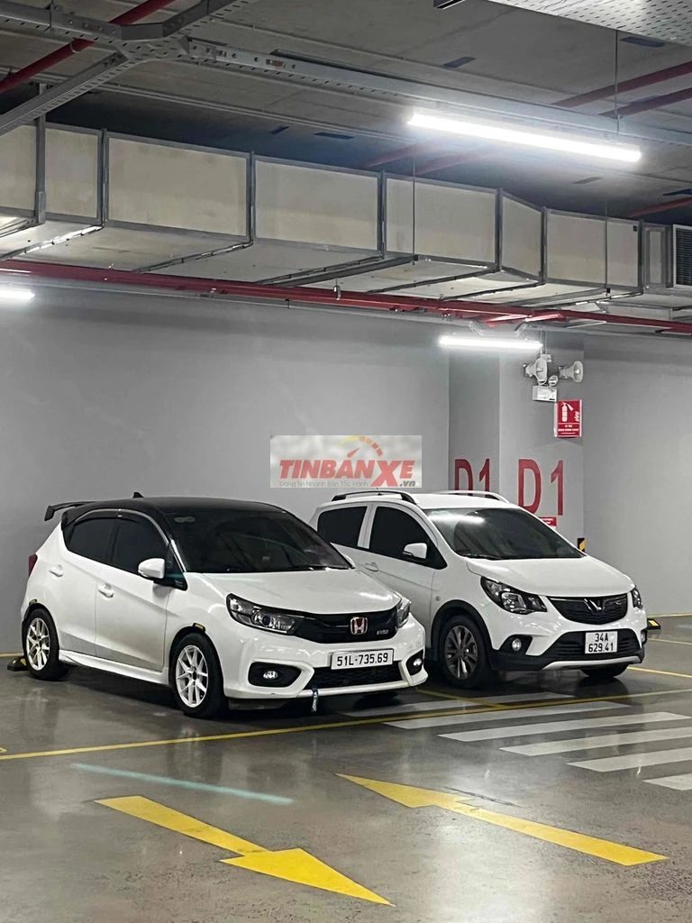 Honda Brio 2019 Tự động 50000 km Trắng