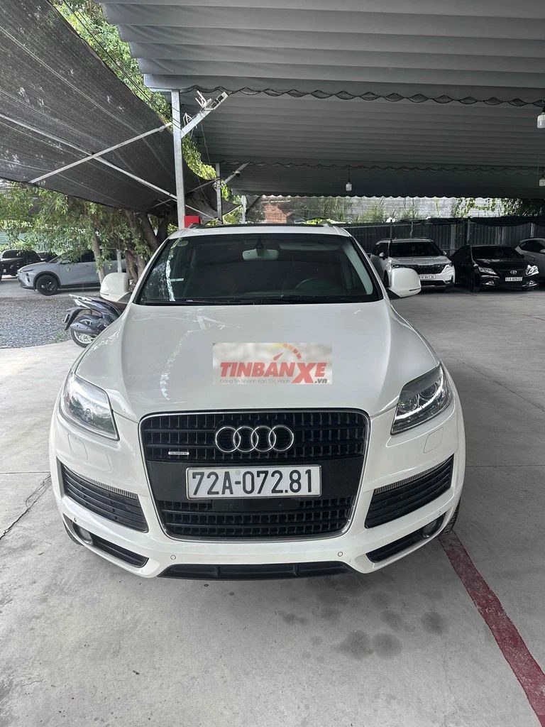 Audi Q7 2008 Trắng 7 chỗ bản sline