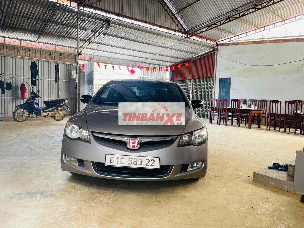 Honda Civic 2.0 bản đủ Số tự động Xám 2008