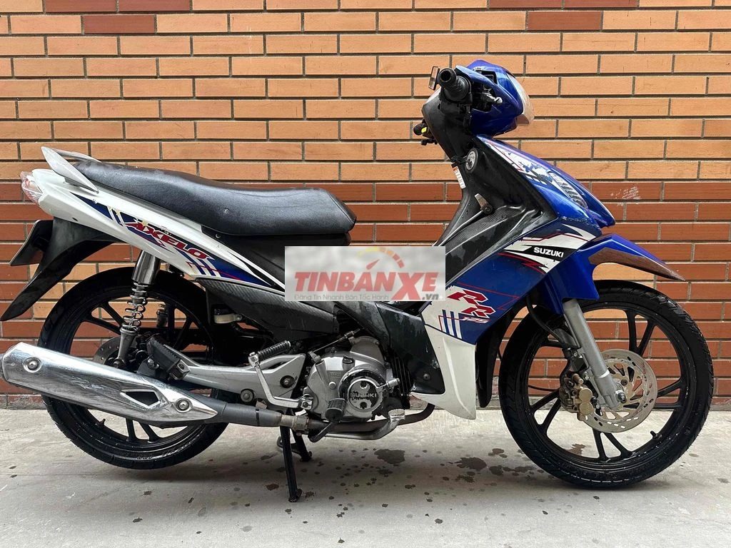 Suzuki Axelo 125 Xanh trắng Zin