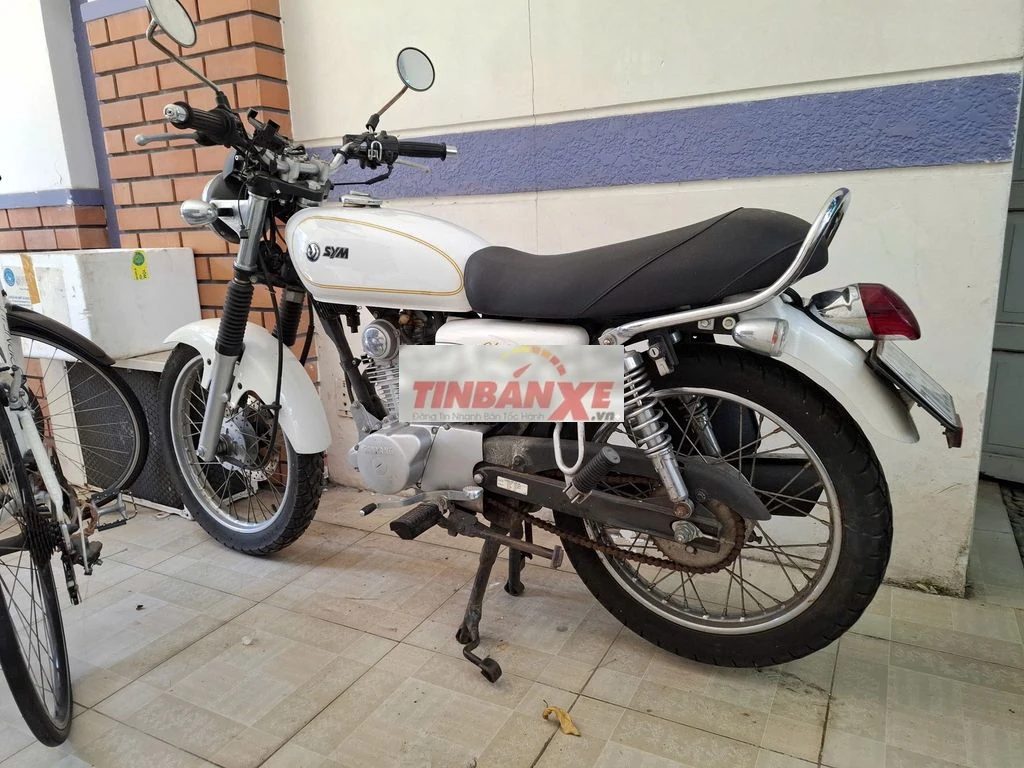 SYM Husky 125cc 2018 Trắng 3656 km