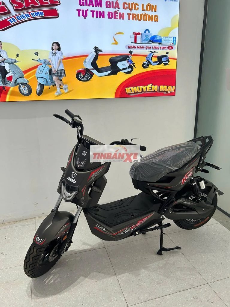 Xe máy điện SMB Neo Xám