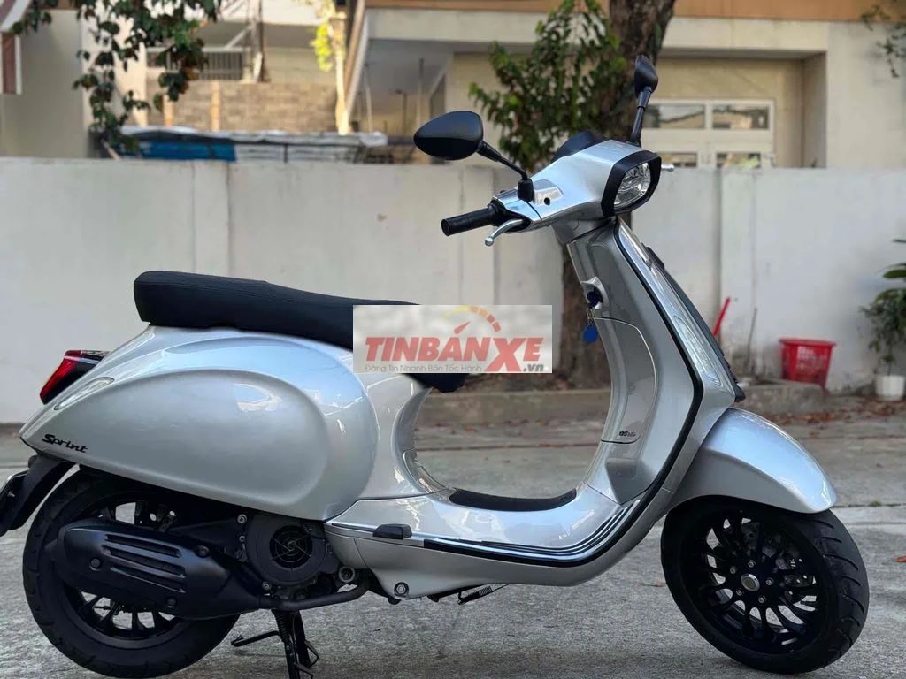 Vespa Sprint 2020 Bạc portcher phanh ABS Đèn LED