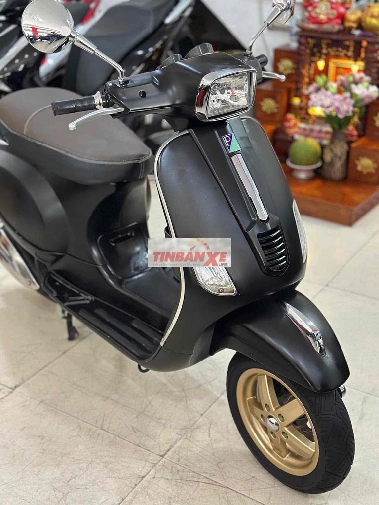 Piaggio Vespa ie 2011 Đen Vuông.Đen Sport.BSTP.