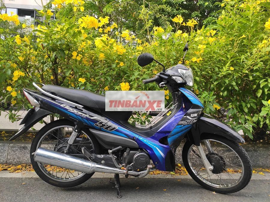 SYM Elegant 50 Xanh đen