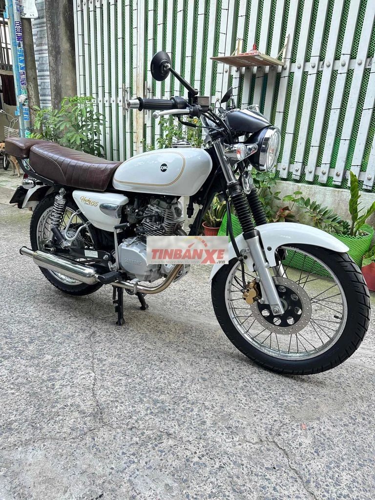 SYM Husky 125 Trắng Odo9k8 BSTP Siêu Lướt