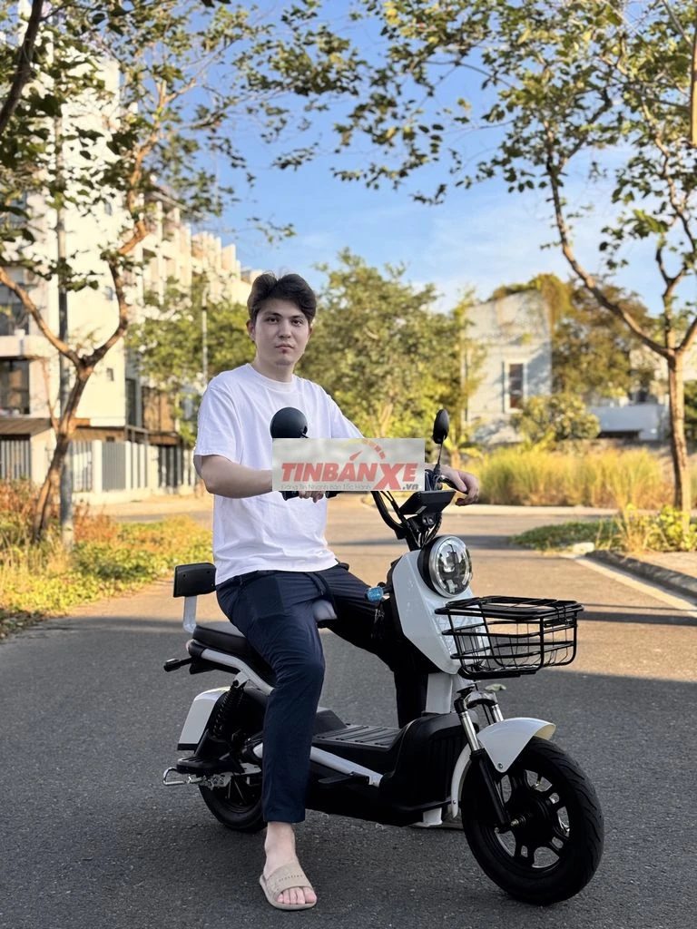 Xe điện SK8 48V20A Li-ion 500W Trắng, Đen