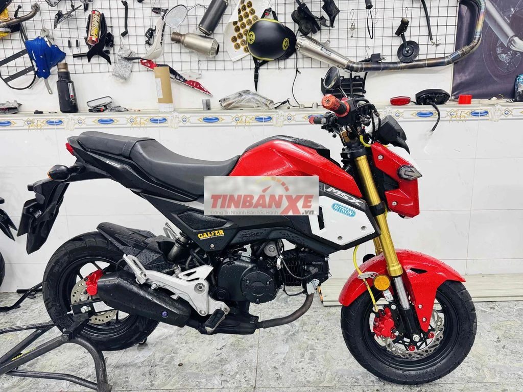 Honda MSX 125 Côn tay màu Đỏ