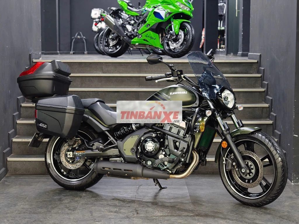 Kawasaki Vulcan S ABS Xanh Army 5000km