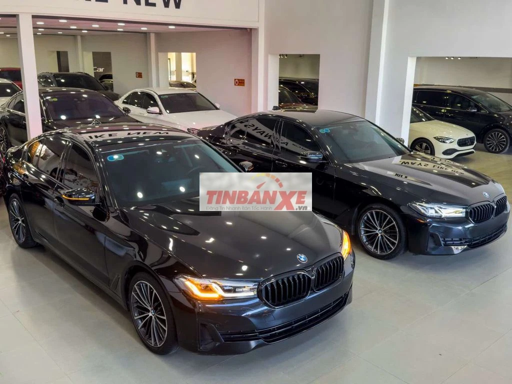 BMW 520i Luxury Line 2022 Black Edition cực đẹp