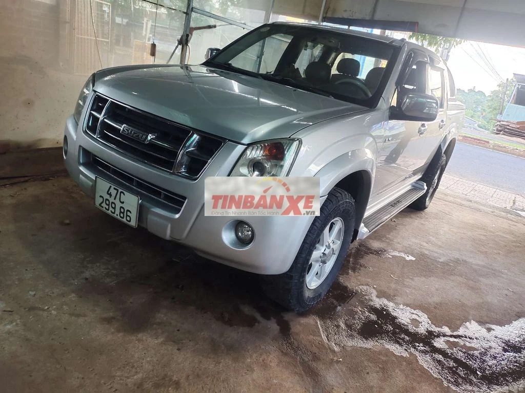 Isuzu D-Max 2008 Số sàn Bạc 2 cầu điện
