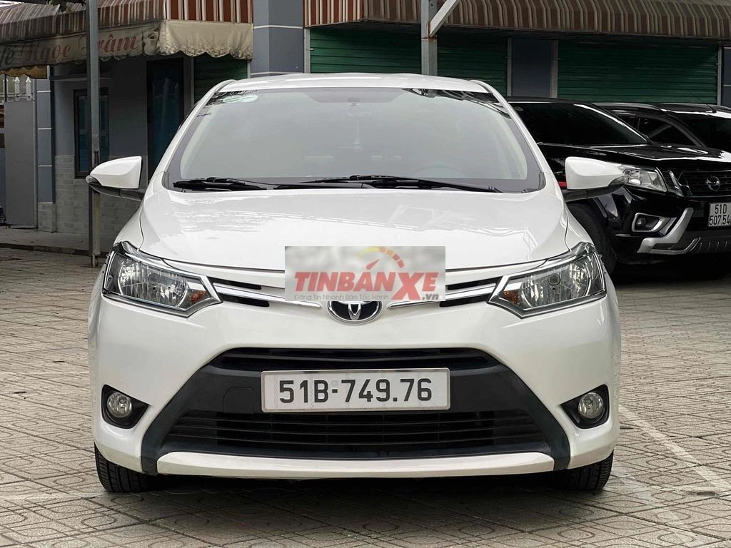 Toyota Vios E CVT 2017 Số tự động Trắng