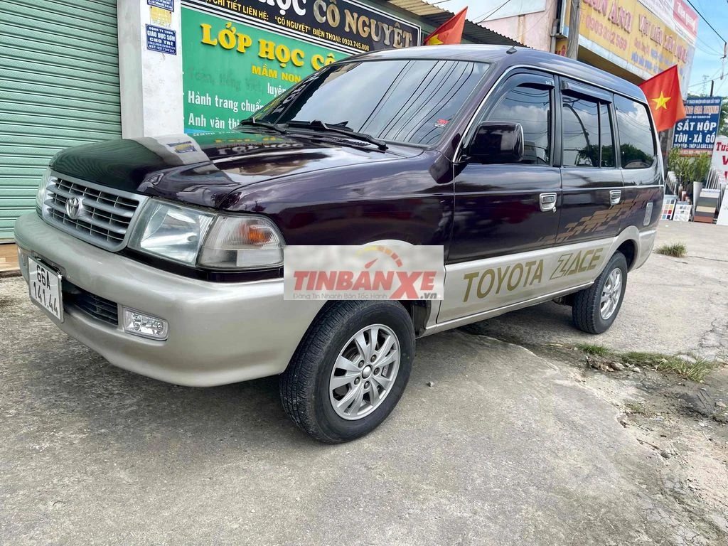 Toyota Zace 2001 Đỏ nâu màu Hiếm