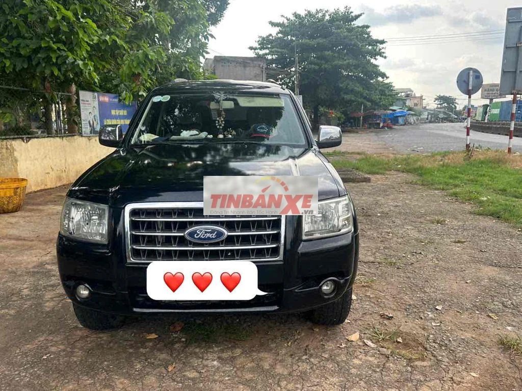 Ford Everest 2008 Đen 145000 km
