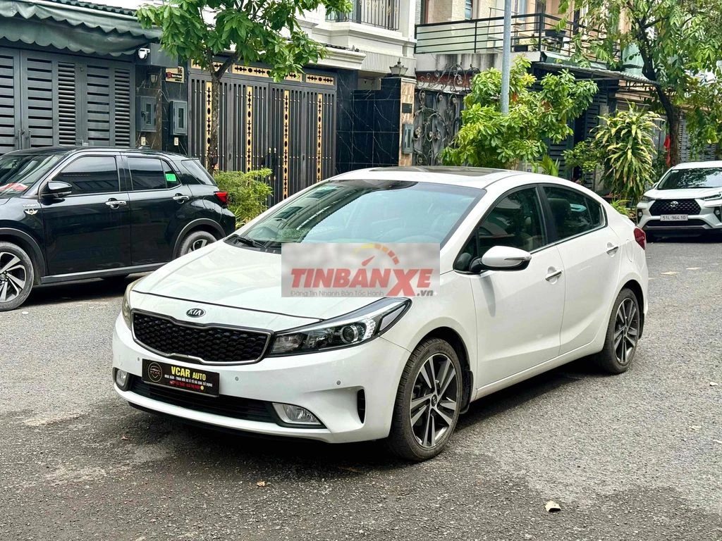 Kia Cerato 2018 Full Cao Cấp Trắng 16.396 km