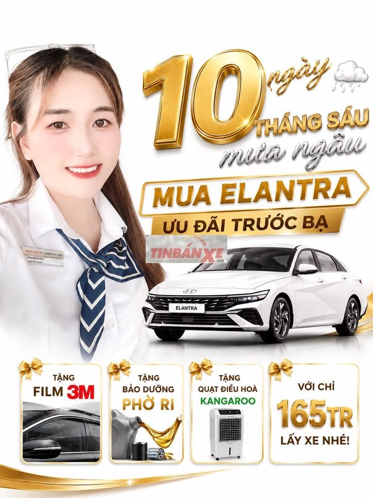 Hyundai Elantra 1.6 Đặc Biệt 2025 Trắng
