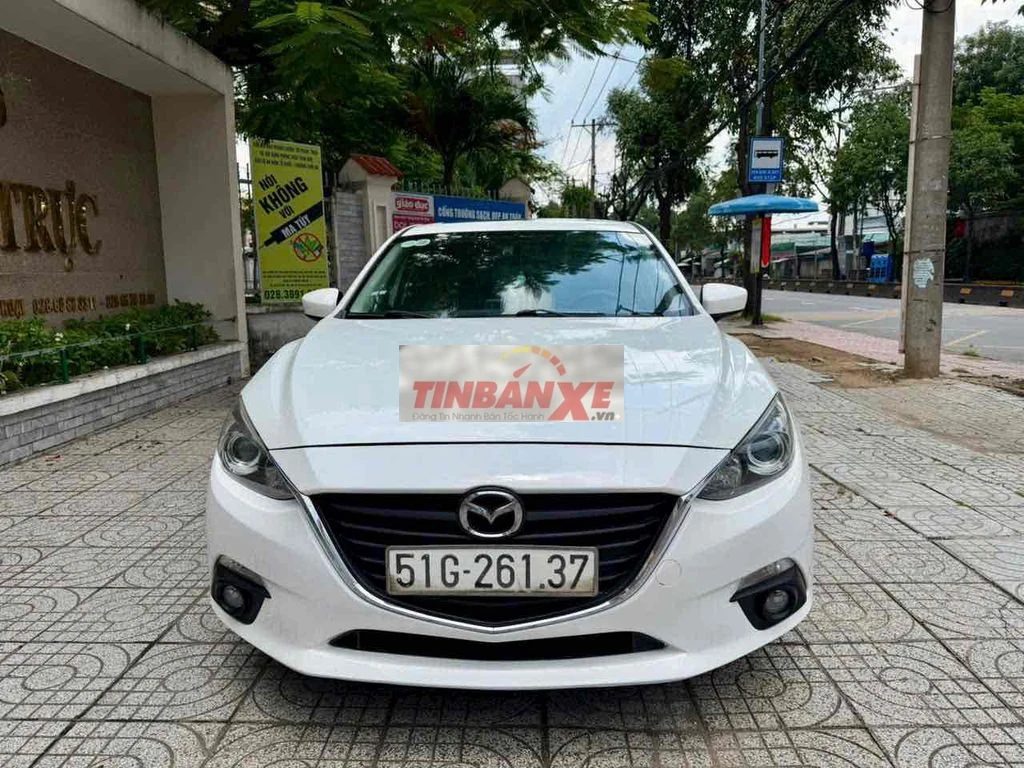Mazda 3 Hatchback 2016 1.5 AT Trắng 136.000km