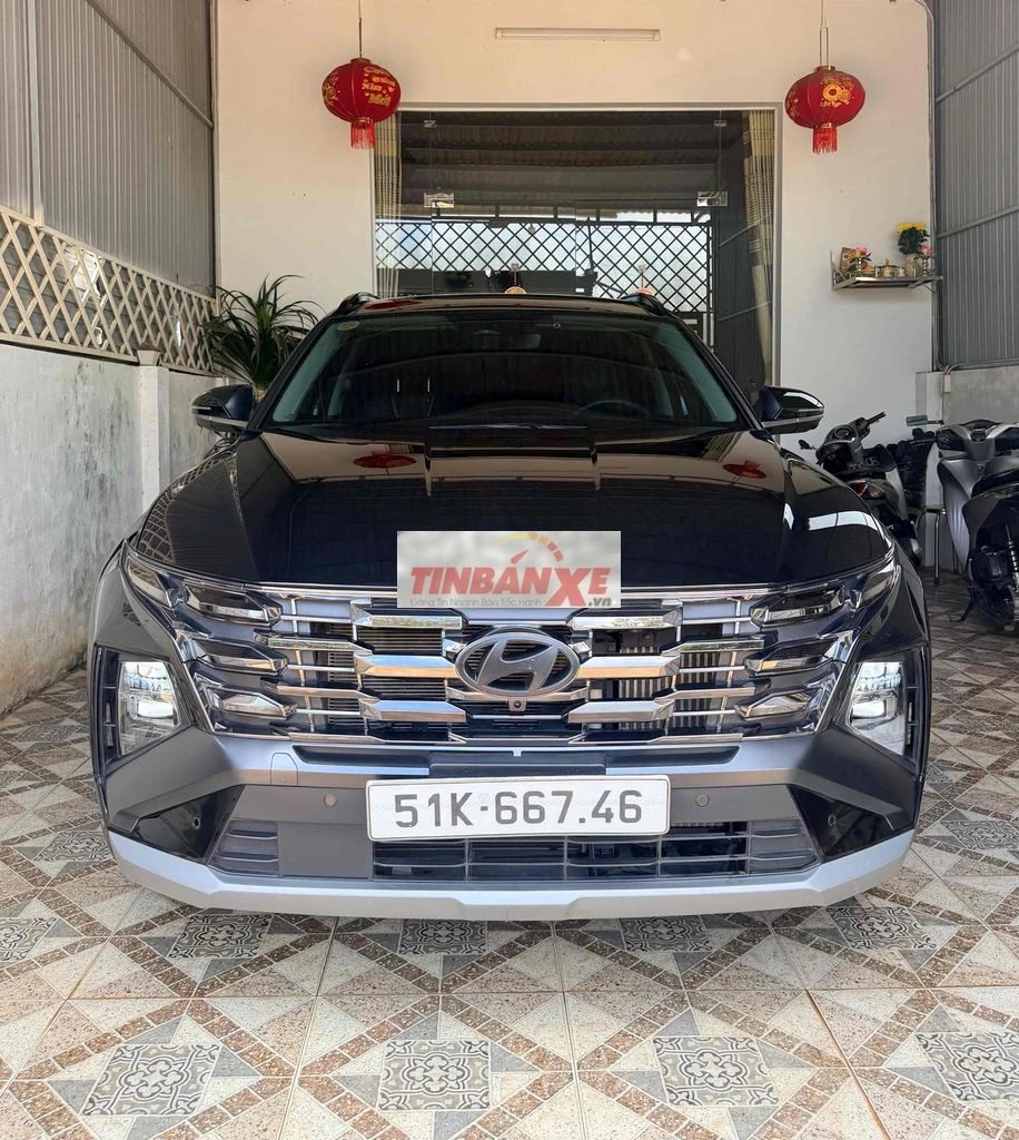 Hyundai Tucson 2025 1.6 Turbo Xăng Tự động Đen