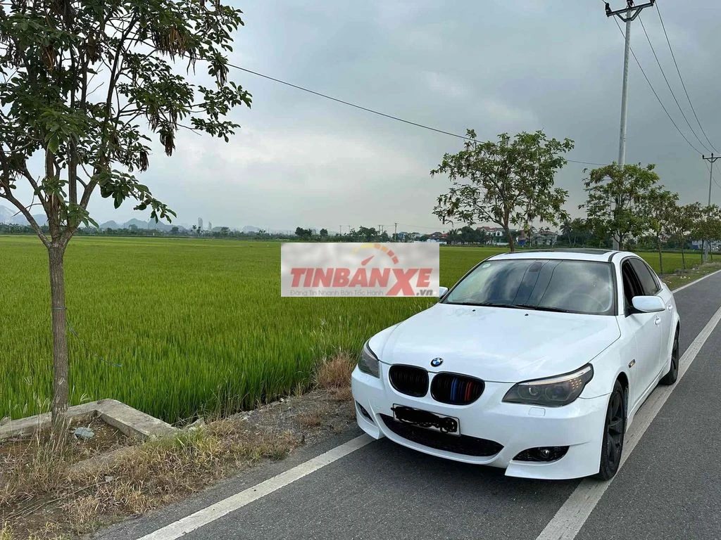 BMW E60 525i 2003 Trắng