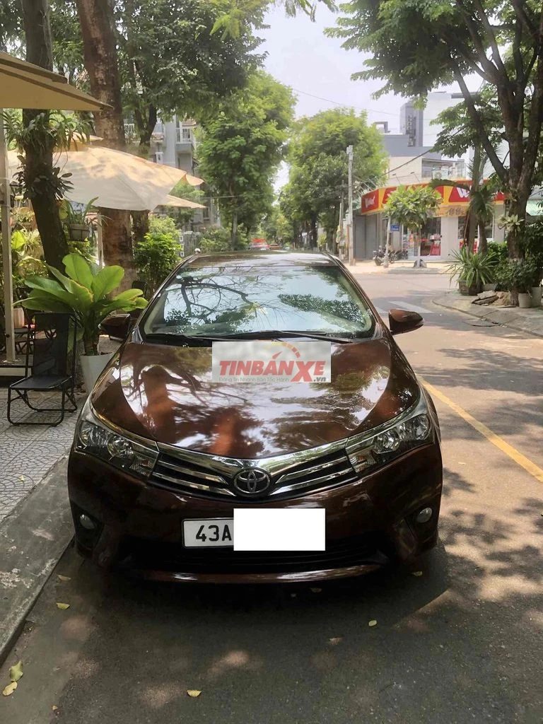 Toyota Altis 1.8G 2015 Nâu 80000 km
