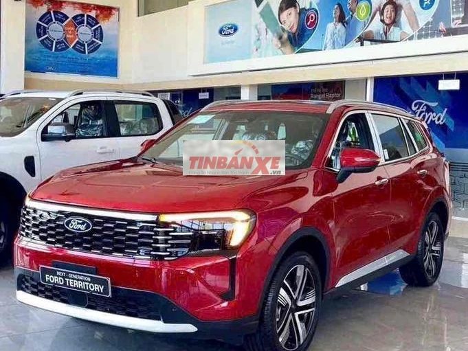 2026 Ford Territory Titanium X Đỏ đưa trước 250tr0