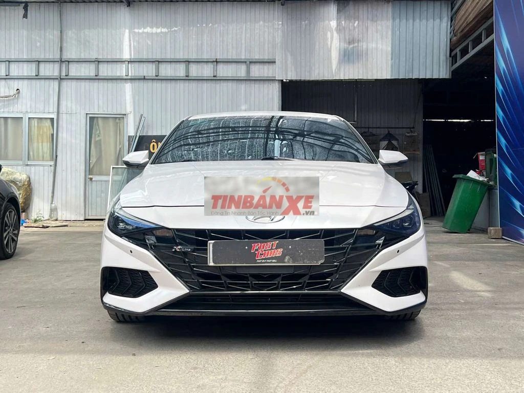 Hyundai Elantra 2022 N-line 1.6L Turbo, màu trắng