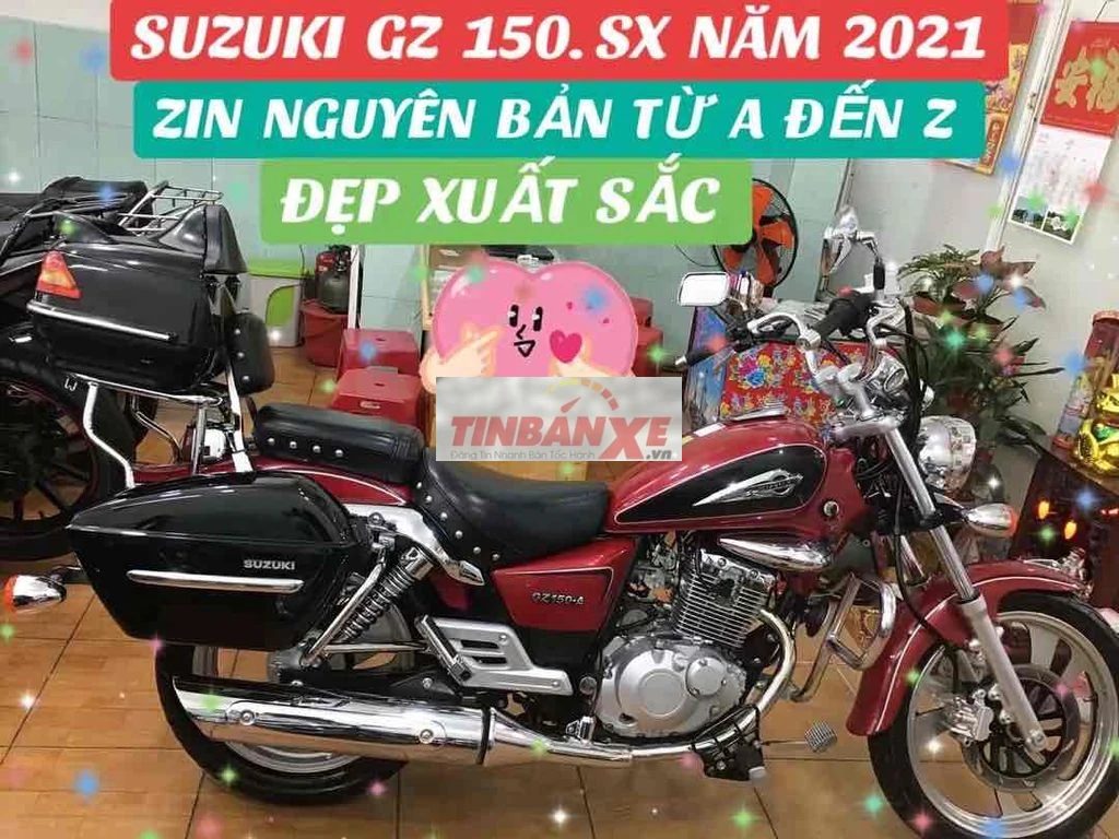 Suzuki Gz 150.sx 2021.odo 7k .hoàn hảo mới 98%.zin