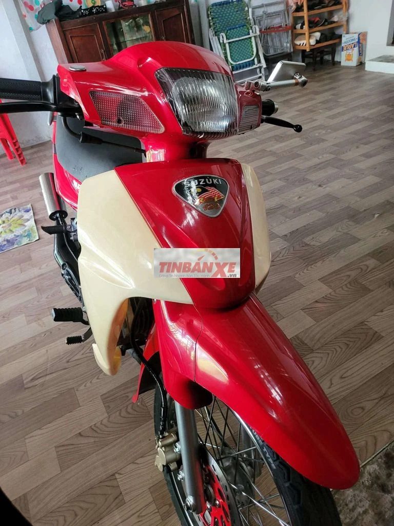 Suzuki Xipo 120 6 số Đỏ kem