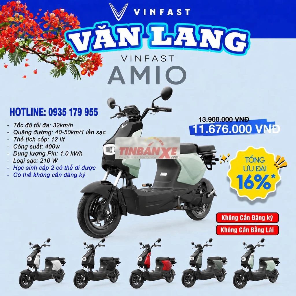 Xe máy điện VinFast Amio
