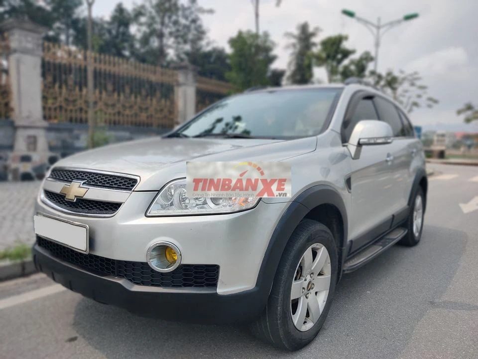 bán xe Captiva 2009 bản LTZ màu bạc