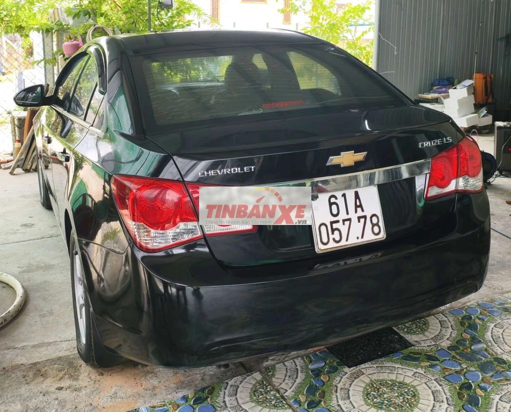Chevrolet Cruze 2012 Đen Bình Dương