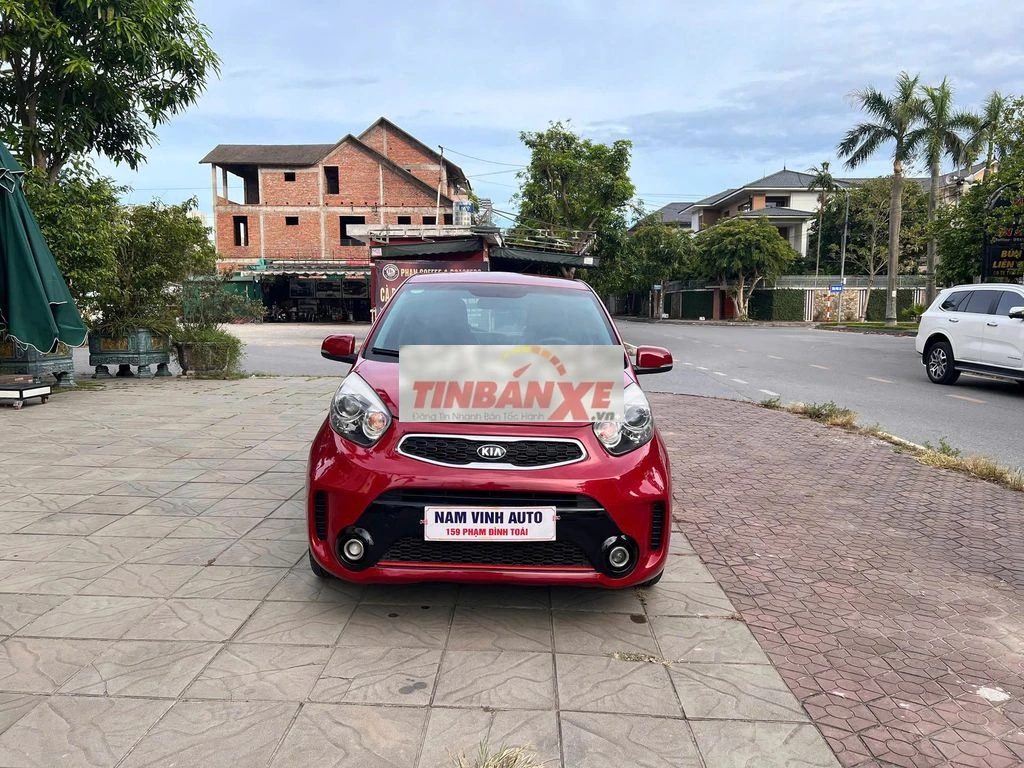 Kia Morning 2017 Số tự động Đỏ