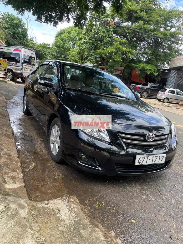 Toyota Altis 2009 Số sàn Đen Xăng
