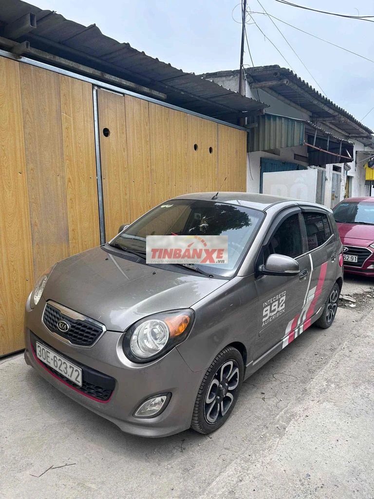 Kia Morning 2009 Số tự động Xám Nhập khẩu