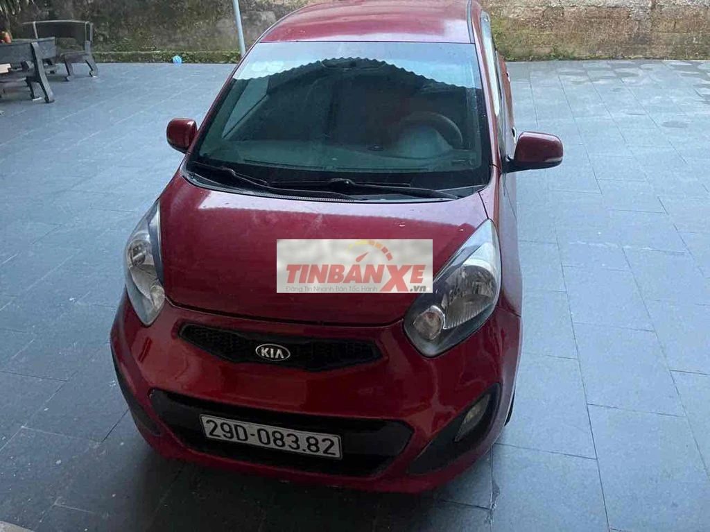 Kia Morning Van 2013 Van Đỏ