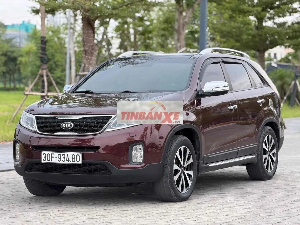 Kia Sorento 2016 Đỏ mận 7 chỗ