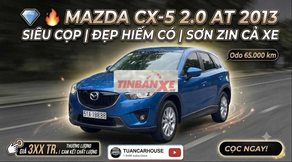🔴 Mazda CX-5 2.0 AT 2013 Xanh