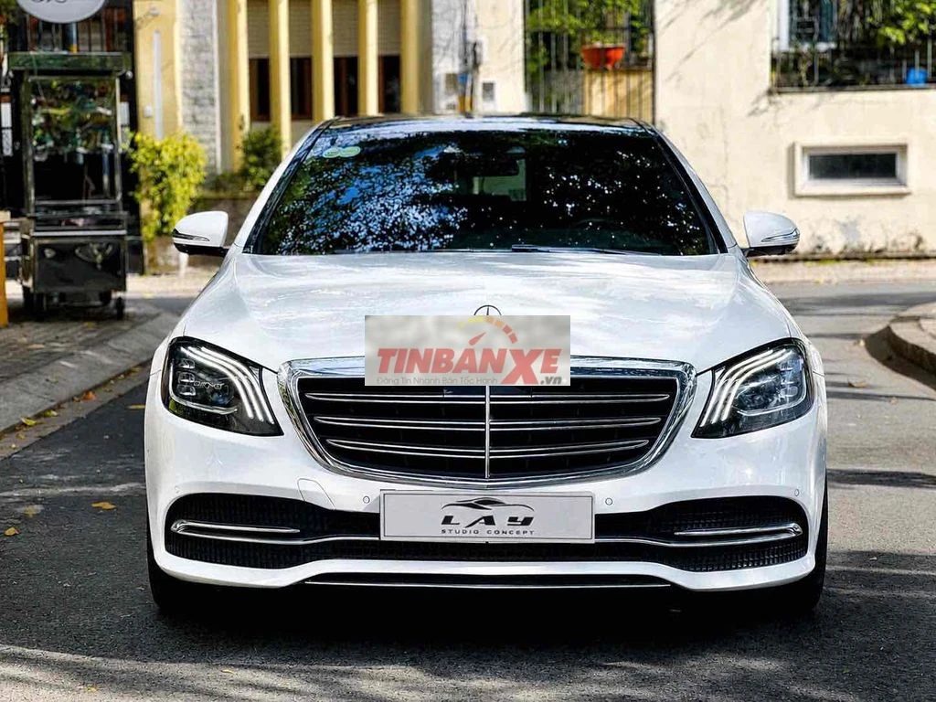 Mercedes S450L Model 2018 Trắng/Đen Full bảo dưỡng