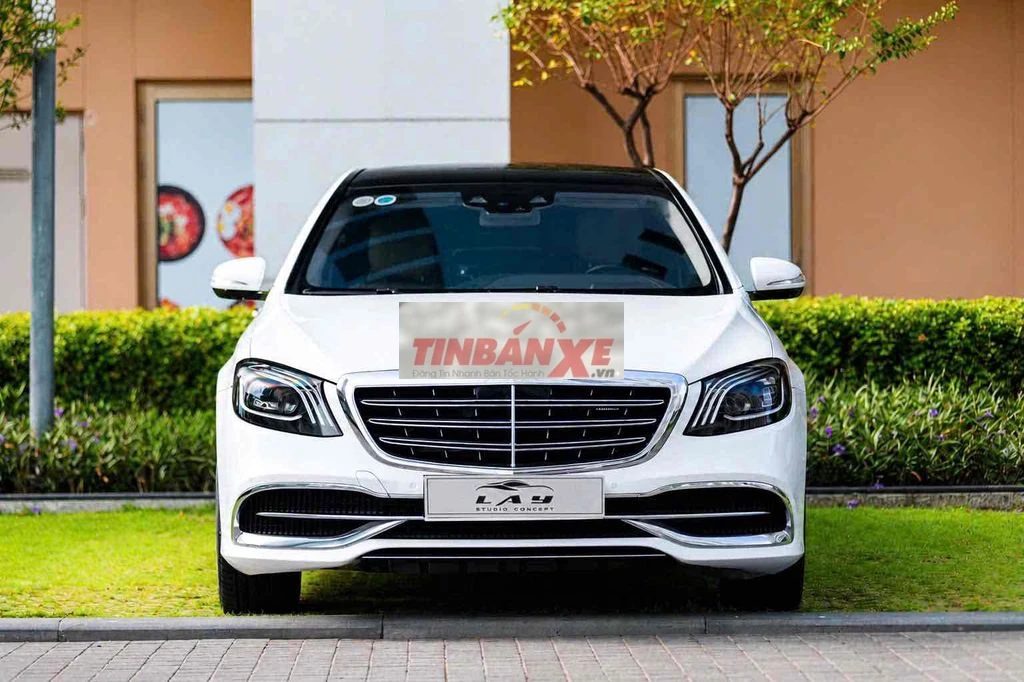 Maybach S450 Model 2018 Trắng/Kem - 7v km chuẩn