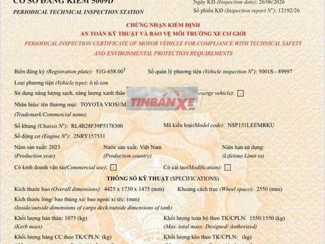 Toyota Vios 2023 Số sàn Xám 71000 km