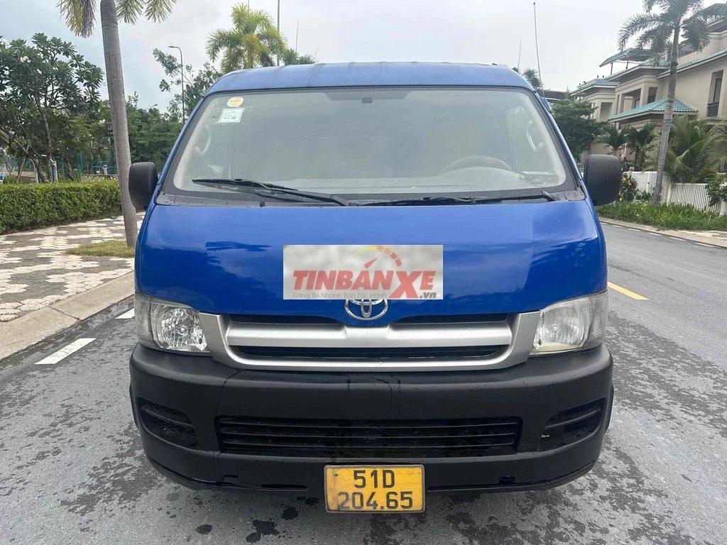Toyota Hiace Tải Van đời 2006 6 chỗ/850kg