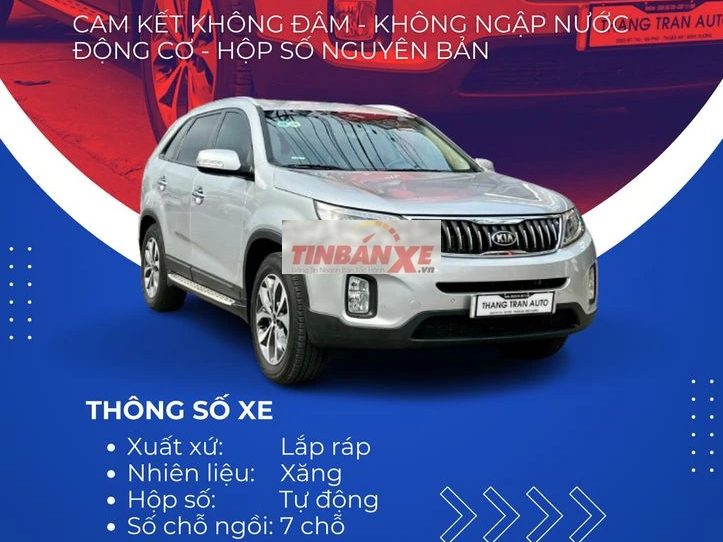 Kia Sorento 2.4 GAT Sản xuất: 2018 Odo: 43.000 KM