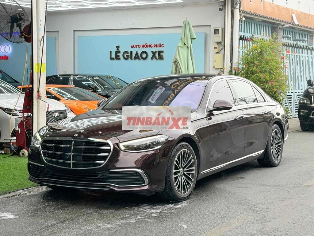 Mercedes-Benz S450 Nâu ruby black nhập đức 2022