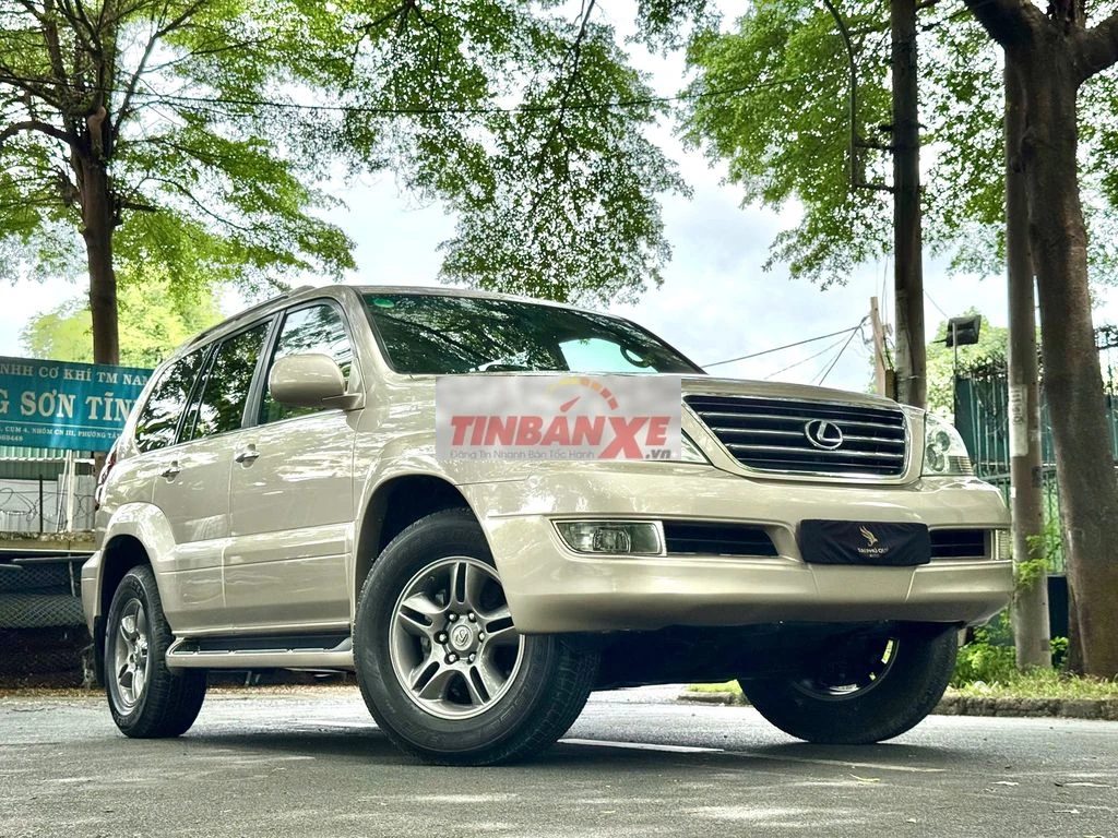 Lexus GX470 2006 V8 4.7L 4WD Vàng Cát