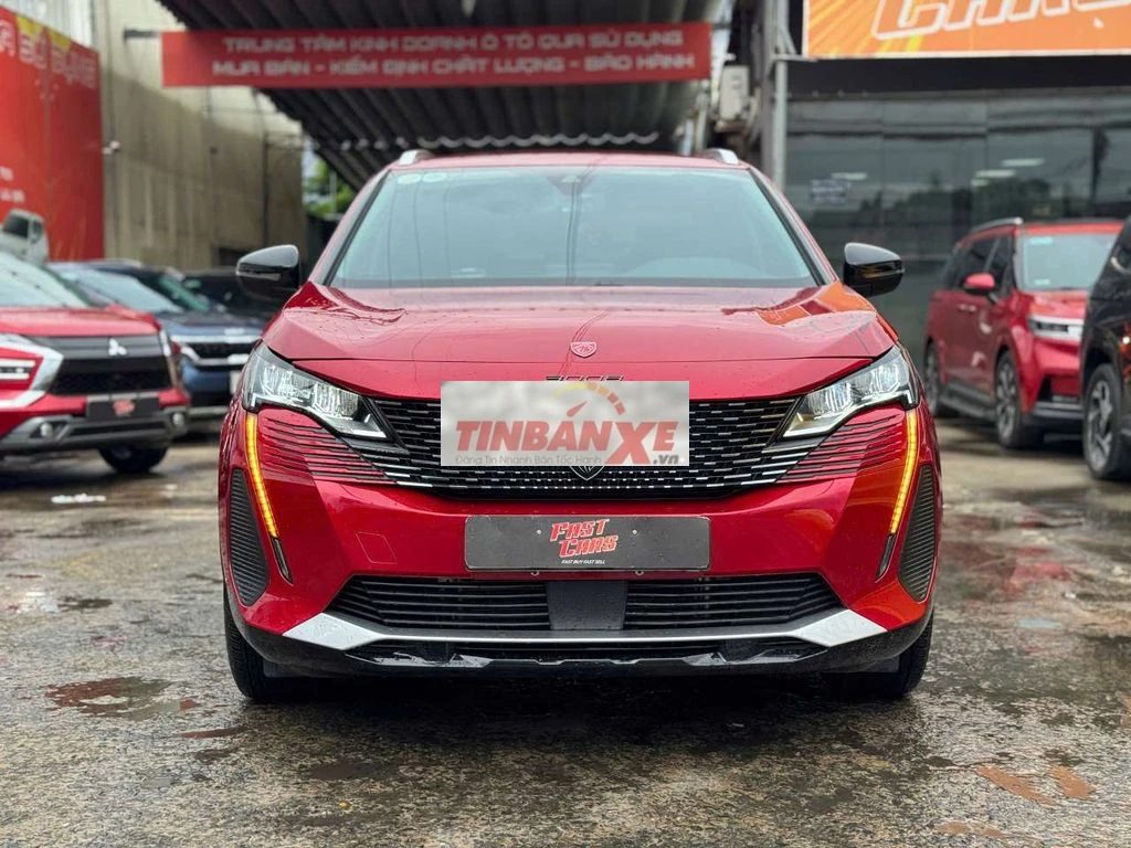 Peugeot 3008 2025 Allure 1.6 Turbo,màu đỏ,6.000km