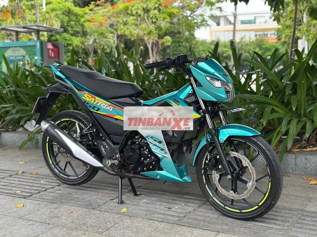Suzuki Satria 150 2022 9500 km Xanh ngọc