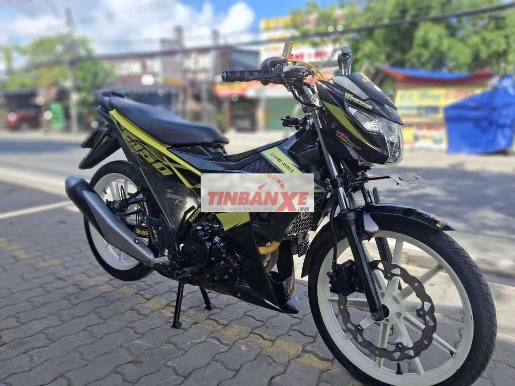 Suzuki Satria 150 Fi 2018 Đen Vàng 6 cấp