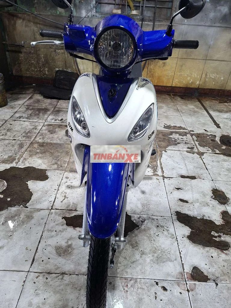SYM Angela 50cc 2022 Trắng Xanh