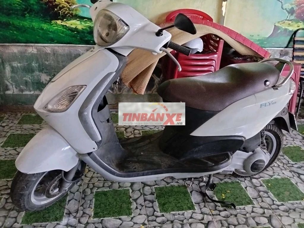 Piaggio Fly Trắng 2 chỗ